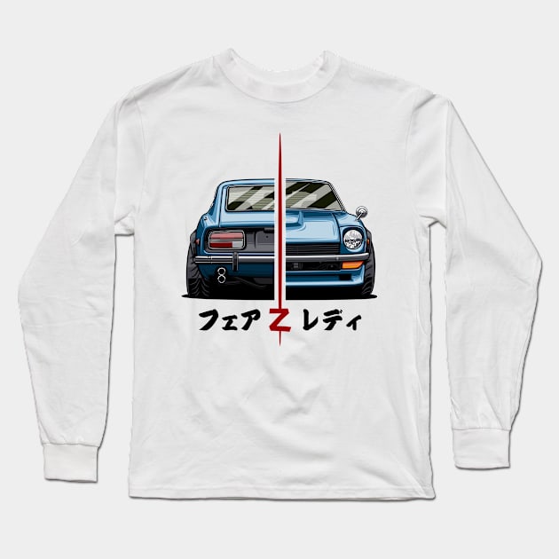 Fairlady Z S30 240Z Long Sleeve T-Shirt by Markaryan